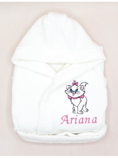 Halat de baie personalizat Pisicuta Marie